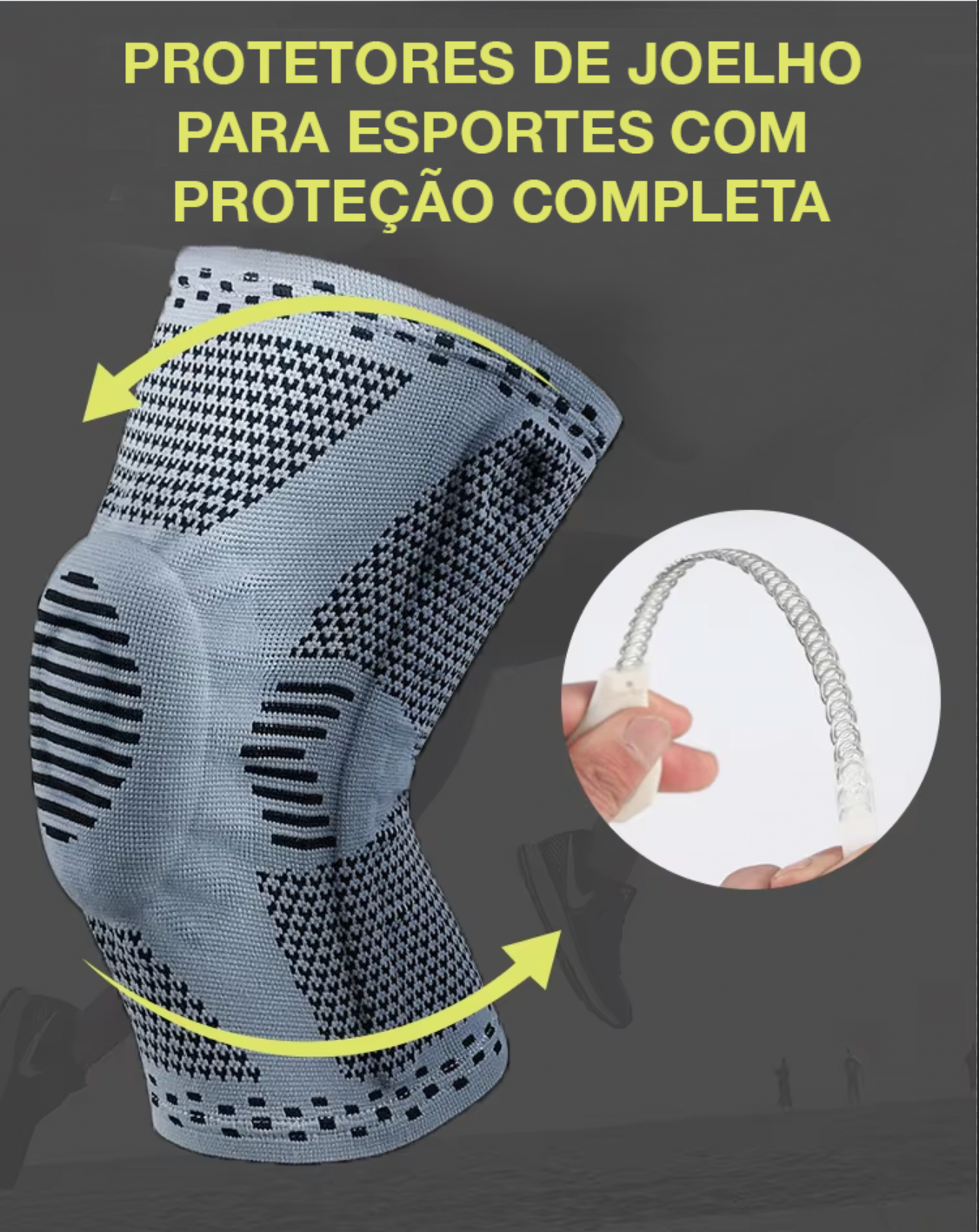 KneeGuard Pro© - O Suporte Que Seus Joelhos Merecem!