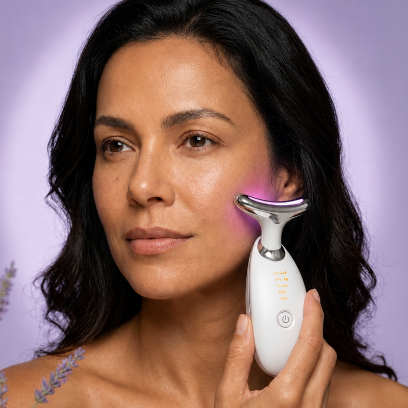 LuminaLift Pro™ LED 7 em 1 - Escultor Facial Anti-Idade
