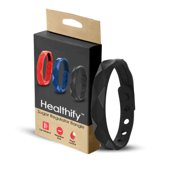 Pulseira Reguladora de Açúcar Healthify™ 🚨 Super Queima de Estoque 🚨