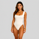 Body Quadrado Feminino Collant Suplex Regata Alça Larga Forro Duplo Verão