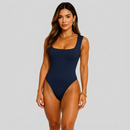 Body Quadrado Feminino Collant Suplex Regata Alça Larga Forro Duplo Verão