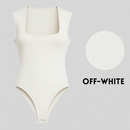 Body Feminino Premium em Suplex – Decote Quadrado e Forro Duplo