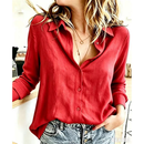Camisa Feminina de Viscolinho Premium – Manga Longa e Caimento Elegante