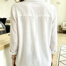 Camisa Feminina Viscolinho Com Mangas Comprida