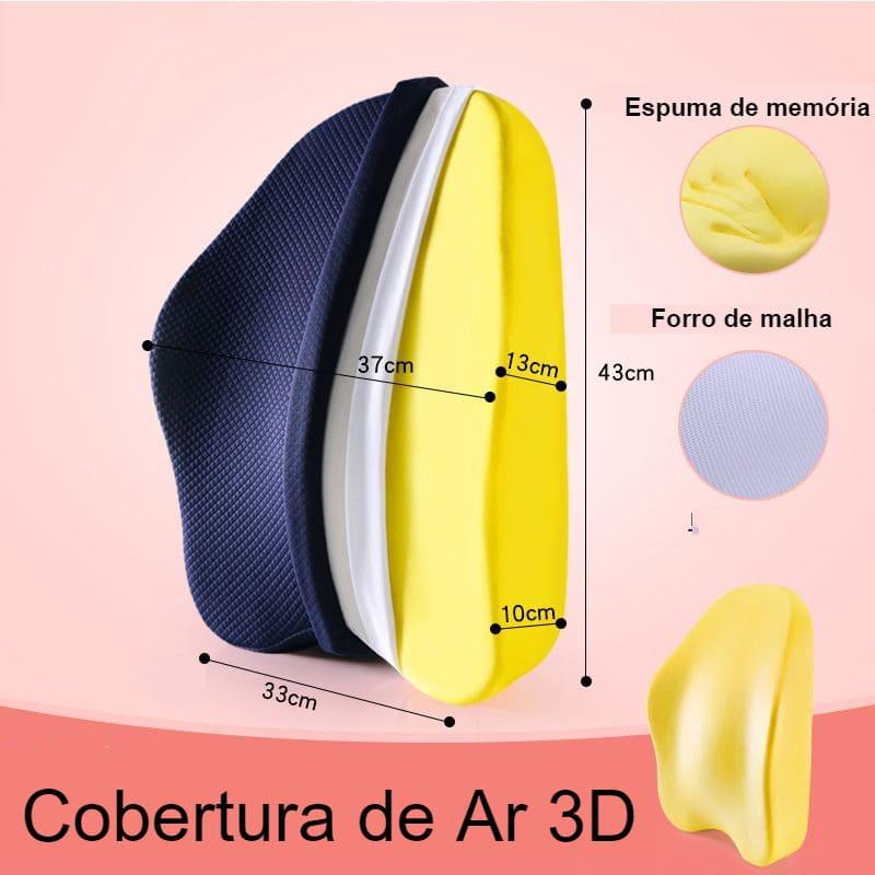 Almofada Ortopédica Premium com Espuma de Memória 5D  [50% OFF 🔥]