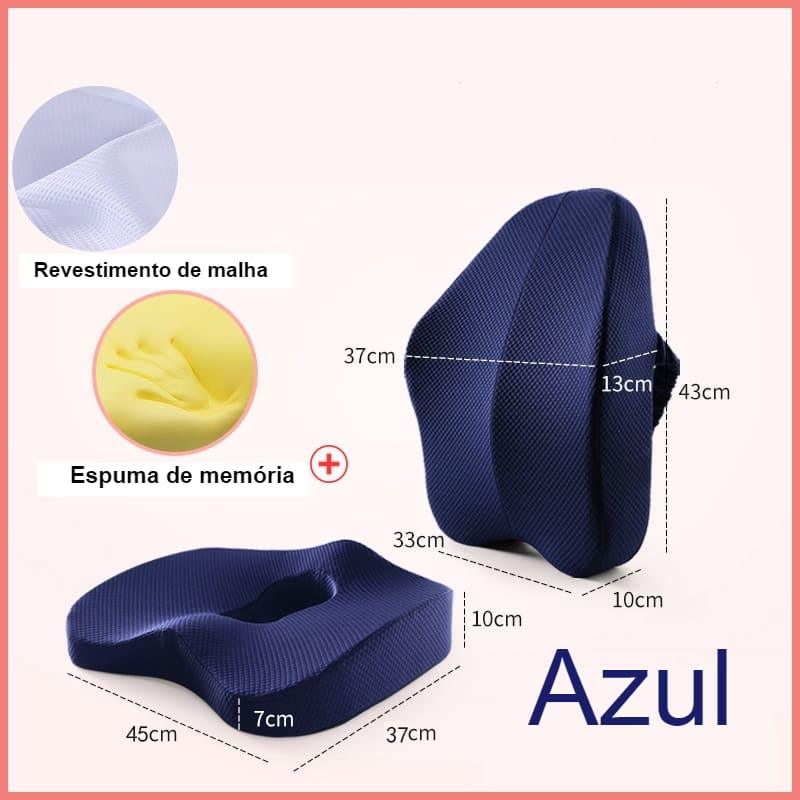 Almofada Ortopédica Premium com Espuma de Memória 5D  [50% OFF 🔥]